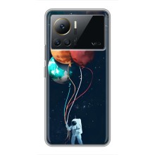 Космические Чехлы для Инфиникс Нот 12 (2023) (VPrint) (Планеты шарики)
