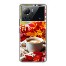 Чохол з унікальним дизайном 'Осінь з кавою' для Infinix Note 12 2023