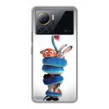 Силіконовий чохол з принтом Зоотрополіс для Infinix Note 12 2023 – Змія Зоо