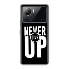 Силиконовый Чехол на Infinix Note 12 2023 с картинкой Nike (Never Give UP)