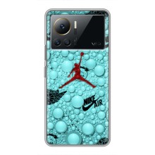 Силиконовый Чехол Nike Air Jordan на Инфиникс Ноут 12 (2023) – Джордан Найк