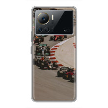 Чохол з принтом Формула 1 на Infinix Note 12 2023 – Боліди на трасі