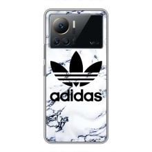 Чехлы Адидас для Infinix Note 12 Pro (4G) (AlphaPrint) (Адидас на мраморе)
