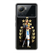 Чехлы для Infinix Note 12 Pro (4G) (Leo чемпион) (AlphaPrint) (Месси Король)