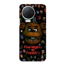 Чехлы Пять ночей с Фредди для Инфиникс Ноут 12 Pro (4G) (Freddy)