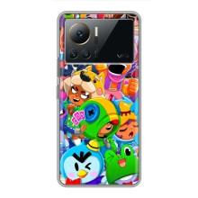 Чехлы Brawl Stars для Infinix Note 12 Pro (4G) (AlphaPrint)