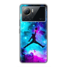 Чехлы для Infinix Note 12 Pro (4G) - с картинкой JORDAN (AlphaPrint) (Яркий Джордан)