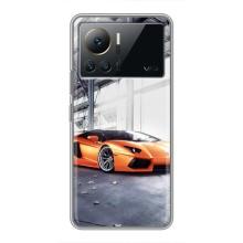 Чехлы с Машинами на Инфиникс Ноте 12 Про (4G) (VPrint) (Sport Car)