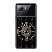 Чехлы VERSACE для Инфиникс Ноте 12 Про (4G) (PREMIUMPrint) (Лого Версаче)