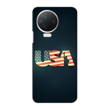 Чехол Флаг USA для Infinix Note 12 Pro (4G) – USA