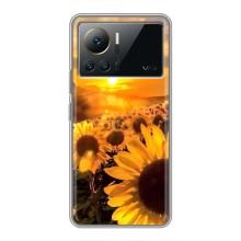 Чохол з Квітами для Infinix Note 12 Pro (4G) (поле соняшників)