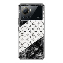 Чехол Стиль Louis Vuitton на Infinix Note 12 Pro (4G) (LV на белом)