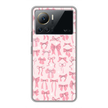 Чехол банты для Infinix Note 12 Pro (4G) – Фон бантики