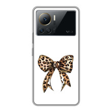 Чехол банты для Infinix Note 12 Pro (4G) – Леопардовый принт