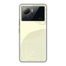 Чохол квітковий дизайн для Infinix Note 12 Pro (4G) – Зелений фон