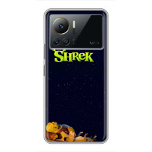 Чохол з мультфільмом Шрек на Infinix Note 12 Pro (4G) – Шрек лого