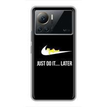 Чехол с логотипом Найк на Infinix Note 12 Pro (4G) (Nike just do it)