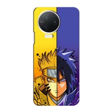 Купить Чехлы на телефон с принтом Anime для Инфиникс Ноут 12 Pro (4G) – Naruto Vs Sasuke