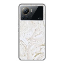 Мраморный чехол на Infinix Note 12 Pro (4G) (VPrint) (Белый мрамор)