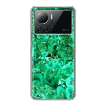 Мраморный чехол на Infinix Note 12 Pro (4G) (VPrint) (Салатный Мрамор)