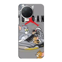 Силиконовый Чехол Nike Air Jordan на Инфиникс Ноут 12 Pro (4G) (Air Jordan)