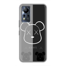 Чехлы для Infinix Note 12 - Bearbrick Louis Vuitton (PREMIUMPrint) (БеарБрик глаза)