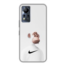 Чехлы с Обезьянами NFT для Infinix Note 12 (AlphaPrint) – обезьяна NFT Nike