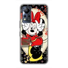 Чехол Disney Mouse Infinix Note 12 (PREMIUMPrint) (Минни peace)