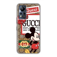 Чехол Disney Mouse Infinix Note 12 (PREMIUMPrint) (Стильный Микки)