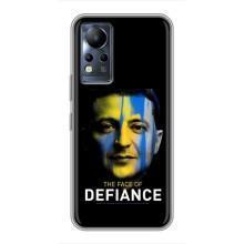 Чохол для Infinix Note 12 (AlphaPrint - с принтом Зеленського)