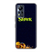 Чехол с мультфильмом Шрек на Infinix Note 12 – Шрек лого