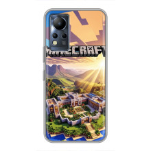 Чохол з картинками Майнкрафт для Інфінікс Нот 12 – Minecraft