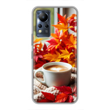 Чохол з унікальним дизайном 'Осінь з кавою' для Infinix Note 12