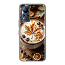 Чохол з унікальним дизайном 'Осінь з кавою' для Infinix Note 12 – Пряна кава