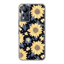 Чехлы с тематикой "ЦВЕТЫ" на Infinix Note 12 (красивые цветы)