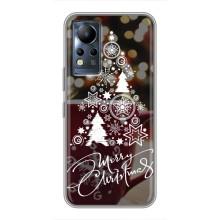 Різдвяні Чохли для Infinix Note 12 (VPrint) (Ялинка яскрава)