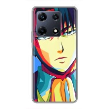 Чохли Персонажі Аніме Наруто для Infinix Note 30 Pro (AlphaPrint) (Леві Аккерман)