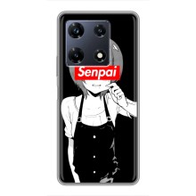 Чохли Персонажі Аніме Наруто для Infinix Note 30 Pro (AlphaPrint) (Senpai)