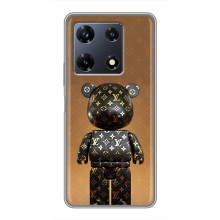 Чехлы для Infinix Note 30 Pro - Bearbrick Louis Vuitton (PREMIUMPrint)