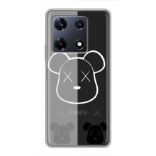 Чехлы для Infinix Note 30 Pro - Bearbrick Louis Vuitton (PREMIUMPrint) (БеарБрик глаза)