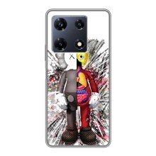 Чехлы для Infinix Note 30 Pro - Bearbrick Louis Vuitton (PREMIUMPrint) (Беарбрик)