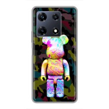 Чехлы для Infinix Note 30 Pro - Bearbrick Louis Vuitton (PREMIUMPrint) (Яркий Bearbrick)