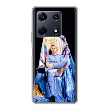 Чехлы с футболистом Ерлинг Холанд для Infinix Note 30 Pro (AlphaPrint) (футболист Холанн)