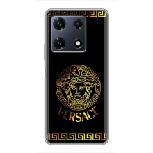 Чехлы VERSACE для Инфиникс Ноут 30 Про (PREMIUMPrint) (Logo Versace)