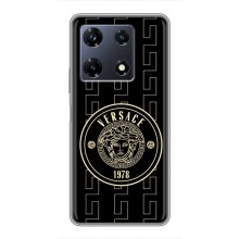 Чехлы VERSACE для Инфиникс Ноут 30 Про (PREMIUMPrint) (Лого Версаче)