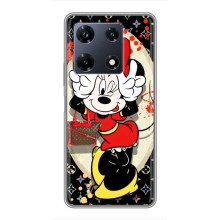 Чехол Disney Mouse Infinix Note 30 Pro (PREMIUMPrint) – Минни peace