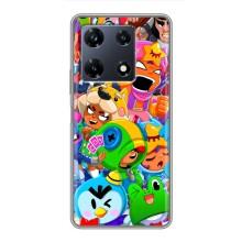 Чехол для Infinix Note 30 Pro Бравл Старс (VPrint)