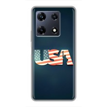 Чехол Флаг USA для Infinix Note 30 Pro – USA