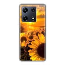 Чохол з Квітами для Infinix Note 30 Pro (поле соняшників)