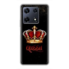 Чохол з Короною Інфінікс Ноут 30 Про - (AlphaPrint) (Корона короля)